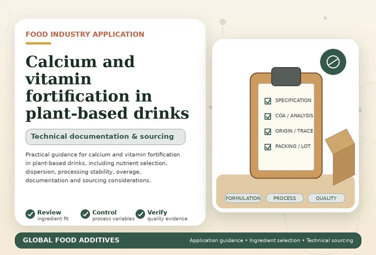 Plant-based beverages formulated with calcium and vitamin fortification